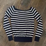 Brandy Melville  Women's Navy and Blue Sweater Photo 0