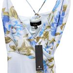 Lulus Breathtaking Blossom Light Blue Floral Print Maxi Dress size Large NWT Photo 5