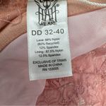 We Are HAH Hook Up Bra Size DD Band 32-40 Lace Balconette Dusty Rose Underwire Photo 12