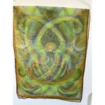 Vintage 60's‎ 70's Multi Color Orange Green Black 16x42 Photo 2