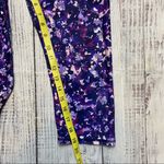 Fabletics Gia Print Powerlite Purple Camo Capri. Size Medium. EUC Photo 7