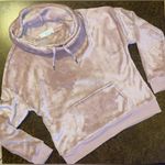 Hippie Rose Cowl Neck Soft Fur Sweatshirt - size medium Photo 2