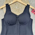 NWT Honeylove Women’s Liftwear BodySculpt Tank Underwire Free in Vamp Black 1X Photo 2