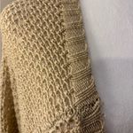 Lovemarks Elegant  Beige Open-Knit Cardigan Size M Photo 9
