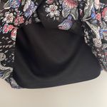 AB Studio  Womens Multicolor Floral Blouse Off Shoulder Black Multicolor Small‎ Photo 4