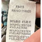 FRNCH black floral womens romper sz small Photo 8