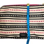 Fossil small polka dot zippered pouch Photo 3