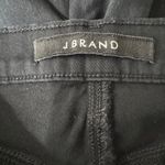 J Brand  Maria High-Rise‎ Skinny Jeans in Black Hewson Size 24 Photo 6