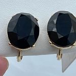 Trifari Vintage  ( crown) back facetted clip earrings Photo 1