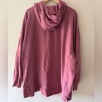 Disney Walt  World Pink Zip Up Embossed Mickey Logo Hoodie Sweatshirt 2X Photo 2