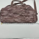 PINK - Victoria's Secret Victoria’s Secret “Pink” Camo Mini Duffle Bag Padded Lined Peppercorn‎ Brown Photo 4