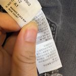 Topshop  Washed Black Ripped Denim Shorts – Grunge Mom Fit US 8 Photo 6