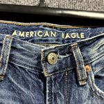 American Eagle  Outfitters Cut-Off Jean Shorts Womens 2 Blue Denim Distressed Photo 3