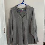 Cable & Gauge  Heather Gray Zip-Up Jacket Size Large Photo 0