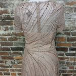 XScape  Beaded Formal Evening Gown Women's 4 Mother Of Bride Wedding Party Dress Photo 9