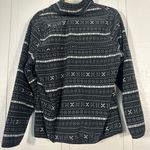 Jachs  Cabin Collection Black Women Fleece Pullover Sweater Size Large EUC Photo 7