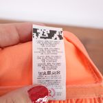 ASOS DESIGN Orange Bandeau Bikini Top Bow Detail Swimwear Size US 2 Photo 2