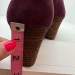 Madewell The Billie Boot in burgundy Suede pull on style online exclusive sz 9.5 Photo 7