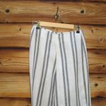 Reformation NWOT Courtney Striped Linen Pants Photo 3