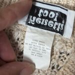 Vtg Keneth too! crotchet butterfly cardigan Tan Photo 4