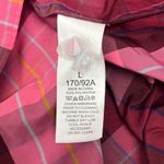 Kate Spade  Pink Plaid Long Sleeves Greenhouse Top Large $268 NWT Preppy Holiday Photo 9