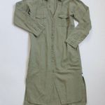 One Teaspoon Desert Ranch in Military Green Button Front Shirt Dress XS Photo 1