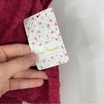 Free People | Thrills & Frills Raspberry Off The Shoulder Top NWT M Photo 5