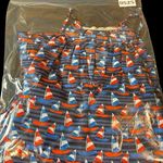 Stitch Fix  41 Hawthorn Nautical Sailboat Red Blue Halter Aline Tie Waist Dress S Photo 12