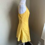 Hollister yellow paisley Halter strap mini dress | medium Photo 2