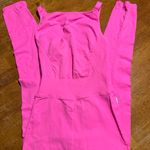 Free People NWOT Good Karma Onesie Hot Pink XS / S FP Movement Photo 2