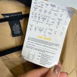 Dialogue  Women's Beige Linen Blend Belted Button Down Shirt Jacket Size M Photo 4