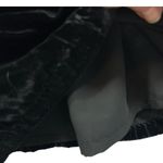 Ecote NWT ‎ Jasmina Velvet Embellished Mini Shift Dress Black M Photo 9