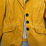 Gap  corduroy Woman’s MUSTARD Y2K LINED 3 buttons  preppy, academia size 1 Photo 3