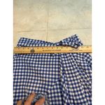 Maeve by Anthropologie Blue Gingham Wrap Midi Skirt Size 2 Tie Waist Photo 9