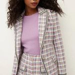 Veronica Beard 💕💕 Etney Tweed Dickey Jacket ~ Light Lavender Multi-Color 0 NWT Photo 0