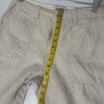 Old Navy  Linen Pants Womens Tan Wide Leg Lagenlook Beachy Coastal Resort Medium Photo 5