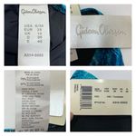 Gideon Oberson Blue Marble Cheeky Bikini Bottoms – High Leg Swim Briefs Size 6 Photo 3