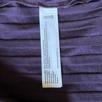 Eileen Fisher  Wide Rib Stretch Mock Neck Dress Iris Sz M, EUC Photo 3