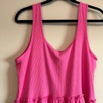 A New Day  Women's Pink Ballet Tank Dress With Pockets - Size Medium - NWT Photo 8