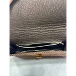 Vintage Tooled Leather Clutch Purse Floral Design Southwestern Boho Embossed Brown Photo 6