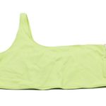 Good American Scuba Hot One Shoulder Bikini Top Key Lime Green 7 US 4XL Photo 1