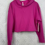 Lululemon All Yours Cropped Terry Hoodie Sonic Pink Plus Size 18 NWT Photo 11