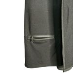 LOGO By Lori Goldstein  Charcoal Open Front Blazer Photo 3