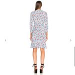 Veronica Beard Rowe Silk Rushed Dress Photo 3