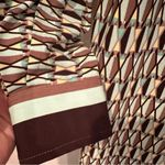 Ellen Tracy Soft Focus Shirt Dress Women's Small Aloe Multi Career Geometric NWT Photo 5