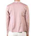 Mote Women’s Lightweight Faux Suede Drape Moto Jacket Size S Soft Zip Up Pink Photo 2