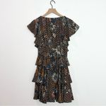 Ulla Johnson Ayla Dress Moon Orchid Silk Ruffle Dress size 4 Floral Flirty Photo 2