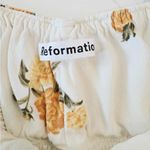 Reformation  Plath Floral Cottagecore Milk Maid Blouse Constance size Xs Photo 3