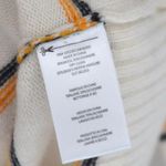 Equipment Elder Stripe Wool Cashmere Cardigan Cream M Slouchy Oversized Sweater Photo 4