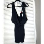 Free People Beach New With Tags Black Mini Rodeo Dress, Size XS 95% Cotton Photo 4